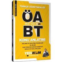2026 MEB AGS ÖABT Türkçe Öğretmenliği Anlama ve Anlatma Teknikleri Dil Bilimi Yeni Türk Dili Çocuk Edebiyatı Yediiklim