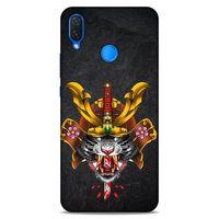 Lopard Huawei Psmart 2019 Uyumlu Kılıf Tattoo's (37) Silicone Cover Siyah