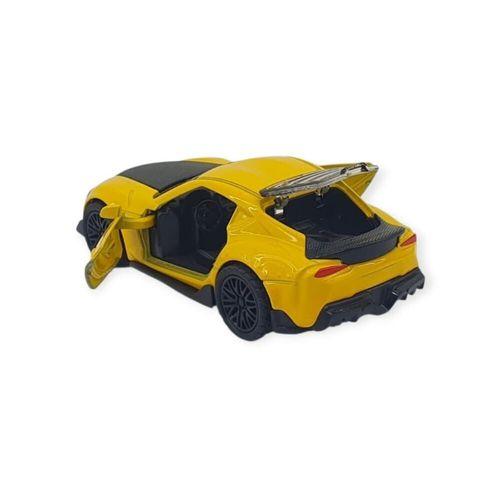 Çek Bırak Araba Metal - 3691C - Sarı