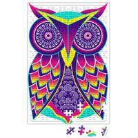 Renkli Baykuş Puzzle 240 Parça Yapboz