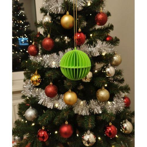 yeşil-renk-kure-form-spiral-desenli-mini-dekoratif-yilbasi-susu