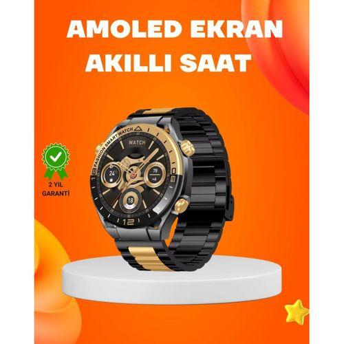 Amoled Akıllı Saat Ip67 Su Geçirmez 3 Bileklikli Sağlık Takipli