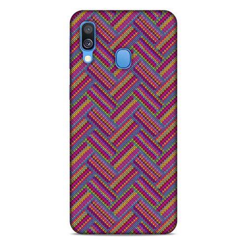 Kazak (31) Desenli Silikon Kapak Telefon Kabı Samsung Galaxy A40 Kılıf