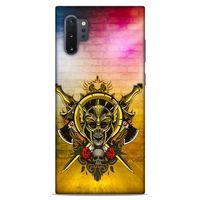 Lopard Samsung Galaxy Note 10 Plus Uyumlu Kılıf Tattoo's (38) Neo Hybrid Kılıf Kılıç Dövmesi