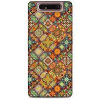 Ethnic Culture (60) Samsung Galaxy A80 Kılıf Silikon Kapak Desenli