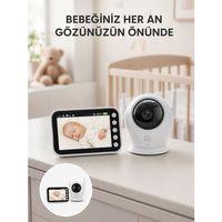 4 5 İnç Ekranlı Gece Görüşlü Bebek Kamerası Ve Monitörü Yeni Nesil