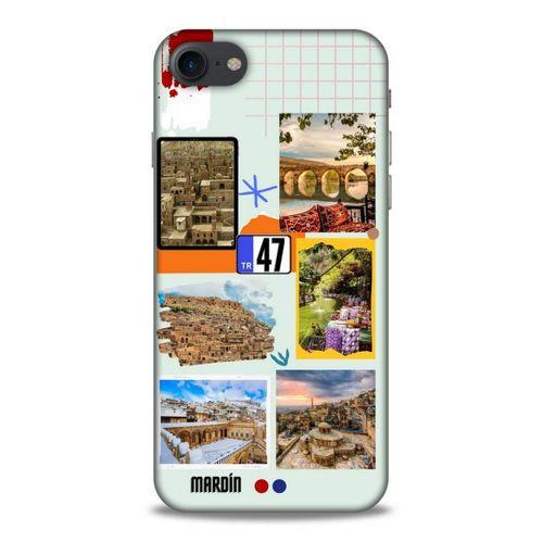 Lopard Apple Iphone 7 Uyumlu Kılıf Şehirli ※ (47) Mardin Crystal Flex Kılıf