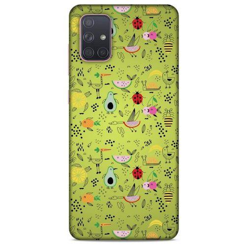 Frutix Meyve Mix 05 Samsung Galaxy A71 Kılıf Desenli Silikon