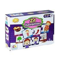 Ck Games Zıt Kavramlar 40 Parça Eğitici Oyuncak