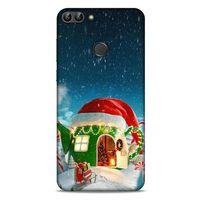 Huawei Psmart Kılıf Snowix (2) Kabı Yeşil Kırmızı