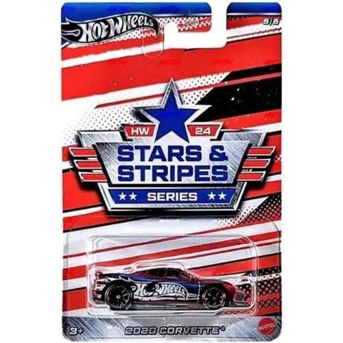 Hot Wheels Stars Stripes Series 2020 Corvette HRW66