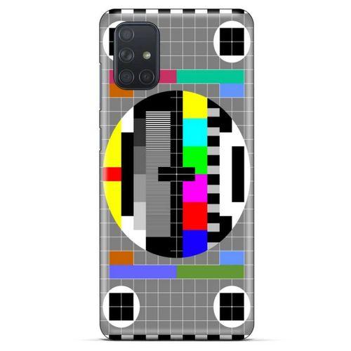 Retro (24) Desen Darbe Emici Kılıf Renkli Samsung Galaxy M51 Kılıf