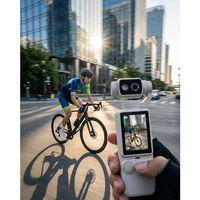 4k Ultra Hd Taşınabilir Vlog Kamerası Otomatik Fokus Ve 180 Derece Döner Lens