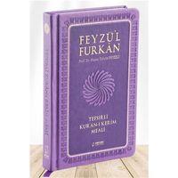 Feyzü'l Furkan Tefsirli Kur'an-ı Kerim Meali (orta Boy-metinsiz) Lila & Sadece Meal