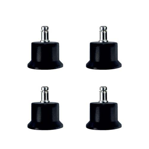 Bekleme Bingo Ayak Geçmeli Pimli - 50MM - Siyah 11MM HKS282 - 4 Adet