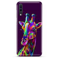 General Mobile GM 20 Uyumlu Kılıf Mor Delisi (30) Silicone Case Zürafa