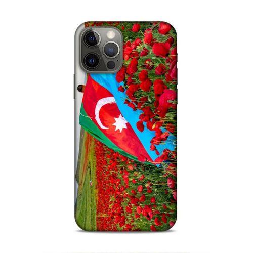 Apple iPhone 12 Pro Uyumlu Kılıf Azarbaijan (8) Baskılı Kılıf Azərbaycan Lale