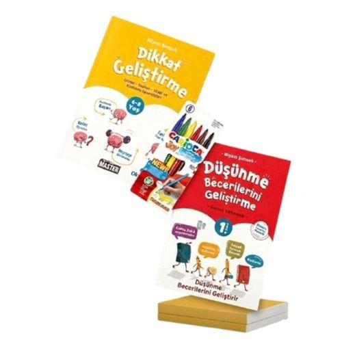Junior Master 6-8 Yaş Zihin Geliştiren Süper Set 2 Kitap