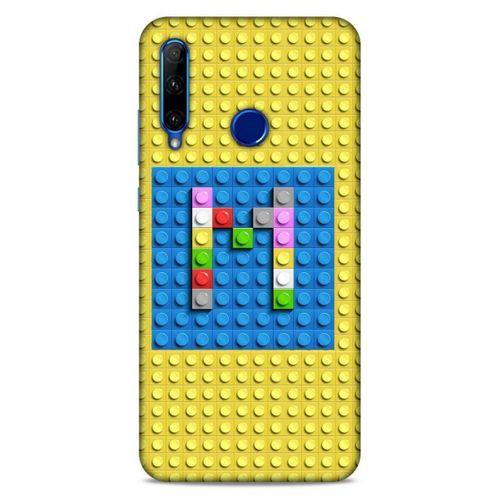 Lopard Huawei Y6P Uyumlu Kılıf BloX (24) Darbe Emici Kılıf M Harfi