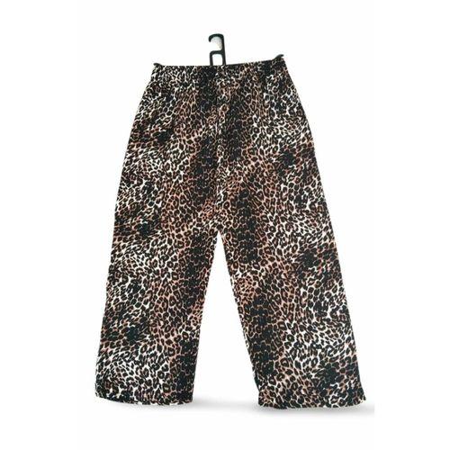 İthal Viskon Geniş Paça Şık Etnik Otantik Desenli Pantolon - Royaleks - Desen2