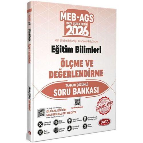 2026 MEB AGS Eğitim Bilimleri Ölçme ve Değerlendirme Çözümlü Soru Bankası Data Yayınları