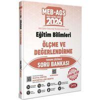 2026 MEB AGS Eğitim Bilimleri Ölçme ve Değerlendirme Çözümlü Soru Bankası Data Yayınları