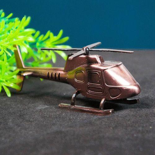 Dekoratif Metal Helikopter