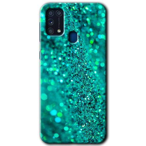 Galaxy M31 Kılıf HD Desen Baskılı Arka Kapak - Diamonds + Kırılmaz Cam