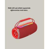 Rgb Led Işıklı 20w Taşınabilir Hoparlör Bluetooth 5.3 + Type-c Şarj