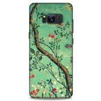 Samsung Galaxy S8 Uyumlu Kılıf Yeşil Delisi (28) Arka Kapak Zümrüt yeşili