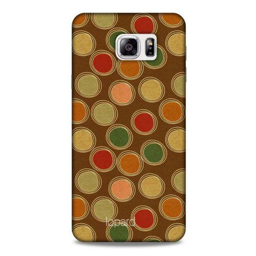 Samsung Galaxy Note 5 Kılıf Pastel Renkler (43) Thin Fit Kılıf Kahve Yeşil