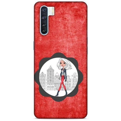 Sokak Modası 96 Oppo A91 Kılıf Desenli Silikon