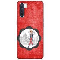 Sokak Modası 96 Oppo A91 Kılıf Desenli Silikon