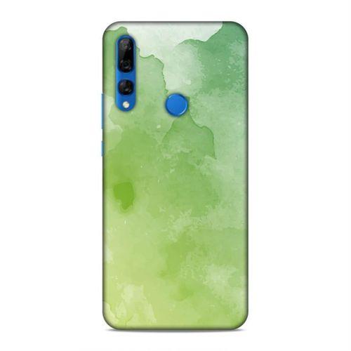 Huawei Y9 Prime 2019 Kılıf Yesil Hayaller Arka Kapak Silikon Koruma Full Koruyucu