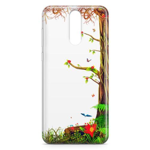 Huawei Mate 10 Lite Kılıf Paranormal Bahar Arka Kapak Koruma Desenli Full Koruyucu