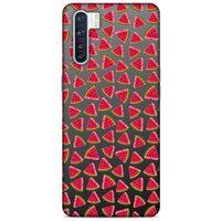 Frutix Karpuz 03 Oppo A91 Kılıf Desenli Silikon