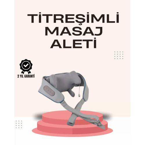 Kablosuz Boyun Ve Omuz Masaj Aleti | Isıtmalı Ve Yoğurmalı