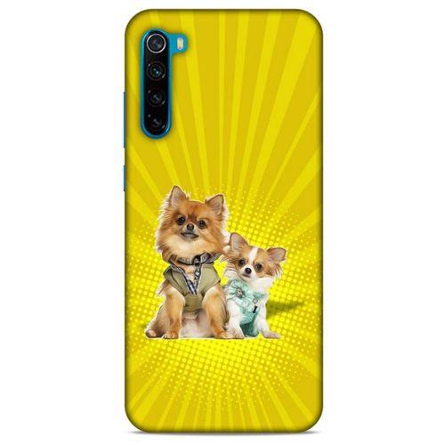 Xiaomi Redmi Note 8T Kılıf Köpek Kıyafetleri (22) Tam Koruma Kılıfı Chihuahuas Tulum