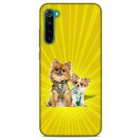 Xiaomi Redmi Note 8T Kılıf Köpek Kıyafetleri (22) Tam Koruma Kılıfı Chihuahuas Tulum