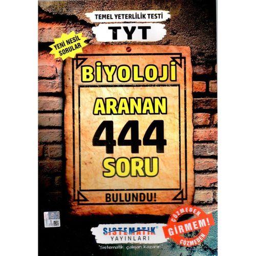 TYT Biyoloji 444 Aranan Soru Sistematik Yayınları