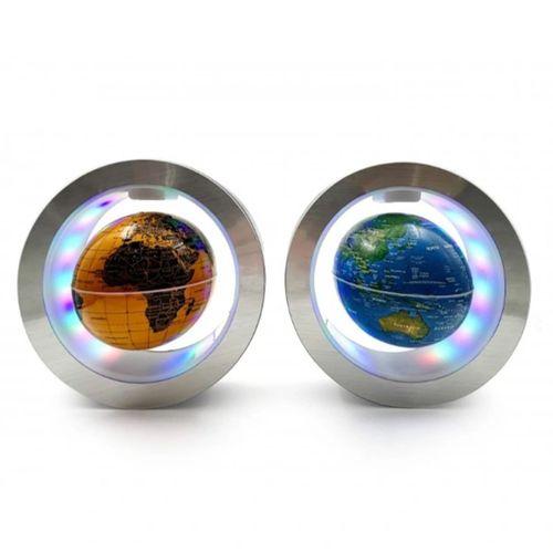 Manyetik Yuvarlak Ledli Dünya Küre