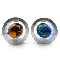 Manyetik Yuvarlak Ledli Dünya Küre