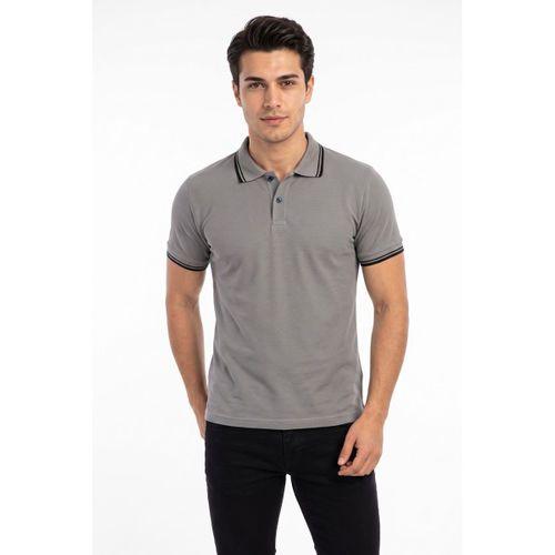 Erkek Gri Polo Yaka Tişört LDB BGL-ST04907