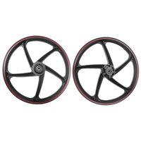 MONDİAL Mondial Cub Ön Jant Çelik Siyah-Kırmızı 140-17