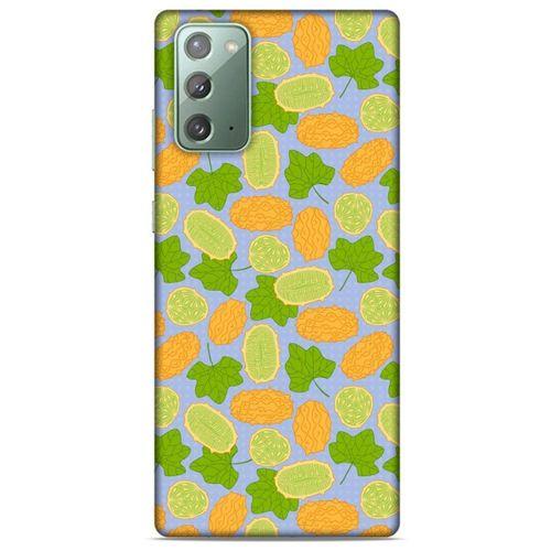 Frutix Kiwano 01 Samsung Galaxy Note 20 Kılıf Desenli Silikon