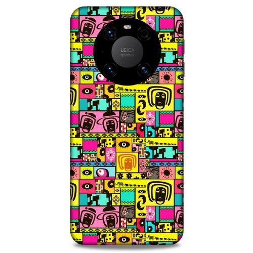 Lopard Huawei Mate 40 Pro Uyumlu Kılıf Graffitix (41) Tank Kılıf