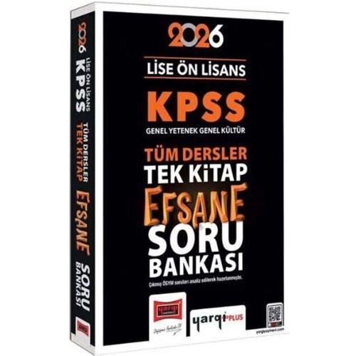 2026 KPSS Lise Ön Lisans Efsane Soru Bankası Tek Kitap Yargı Yayınları