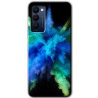 Tecno Camon 18T HD Baskılı Kılıf + 9D Tam Ekran Koruyucu - Karışım 1