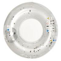 Gümüş Renkli Simli Dev Simit 109 Cm - 554396-ALTIN