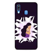 Samsung Galaxy A40 Kılıf Depresyon (31) TPU Kılıf Karışık Renkli